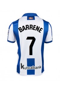 Fotbalové Dres Real Sociedad Ander Barrenetxea #7 Domácí Oblečení 2024-25 Krátký Rukáv